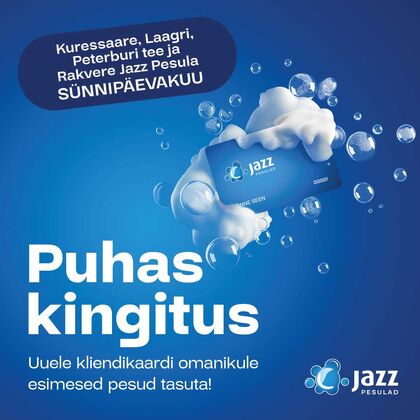 Jazz Pesulate sünnipäevakuu - MAI