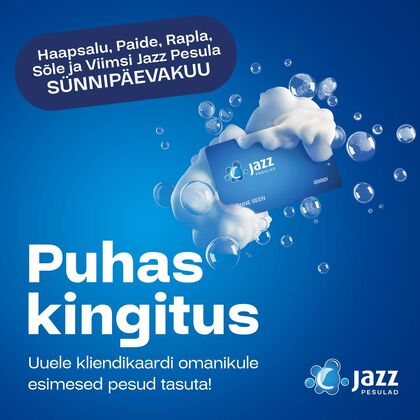 Jazz Pesulate sünnipäevakuu - OKTOOBER